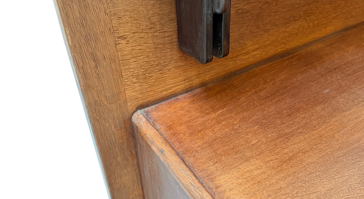 Modernist Art Deco Cabinet by Anton Lucas for N.V. Meubelkunst Leiden, 1920s